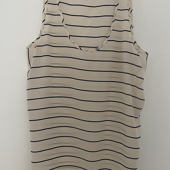 JOIE Silk Stripped Cami - Picture 5 of 5